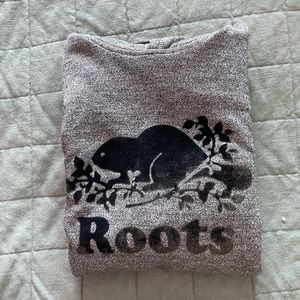 Gray hoodie with The Canadian National symbol